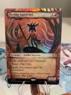 Hexing Squelcher (Showcase) Lorwyn Eclipsed Foil MTG NM 🔥🔥👀 - Image 1
