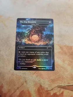 Shu Jing Meteorite-Fellwar Stone Rainbow Foil Secret Lair MTG NM - Image 1