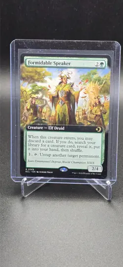 Formidable Speaker (Extended Art) Lorwyn Eclipsed Regular - Image 1