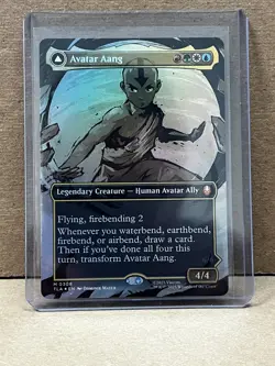 Avatar Aang (Borderless) Avatar: The Last Airbender Foil - Image 1