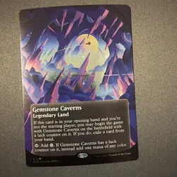 Gemstone Caverns Galaxy Foil Borderless NM - Image 1