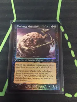 MTG Magic The Gathering Fleshbag Marauder Foil Retro Frame Zombie Secret Lair - Image 1