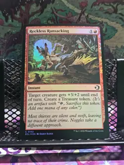 Reckless Ransacking (Foil) - 0152 - Lorwyn Eclipsed ECL - MTG - NM/M - Image 1