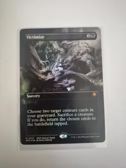 MTG Magic the Gathering Victimize (23/135) Special Guests FOIL - Image 1