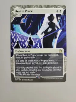 MTG Rest in Peace Wilds Of Eldraine Enchanting Tales 0012 Regular Rare - Image 1