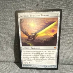 MTG - Sword of Feast and Famine Artifact Equipment English - Image 1