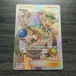 2017 Pokemon Mallow Full Art Guardians Rising #145/145 - Image 1