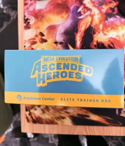 Pokemon Ascended Heros Pokemon Center Elite Trainer Box ETB Factory Sealed New - Image 4
