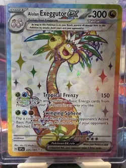 Pokemon Alolan Exeggutor ex SSP 225/191 - Image 1