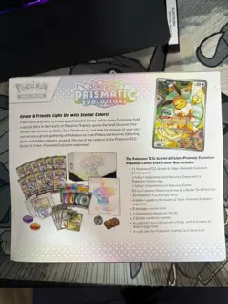 Pokemon Center Prismatic Evolutions ETB Elite Trainer Box Sealed - Image 2