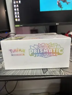 Pokemon Center Prismatic Evolutions ETB Elite Trainer Box Sealed - Image 4