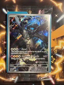 N's Zekrom 031 Ascended Heroes Promo Pokemon Center Stamped GREAT CENTERING! - Image 1