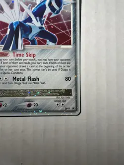 Dialga LV.X DP17 Black Star Promotional Holo Pokemon - Image 2
