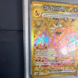 Pokemon Charizard ex Obsidian Flames Hyper Rare Holo PSA 10 2023 228/197 - Image 3