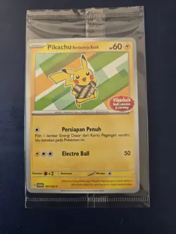 Pokemon Pikachu Berkemeja Batik Indonesia Journey 101/SV-P SEALED US Seller - Image 1