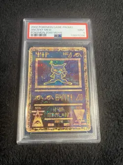 2000 Pokemon Game Promo Ancient Mew PSA 9 - Image 1