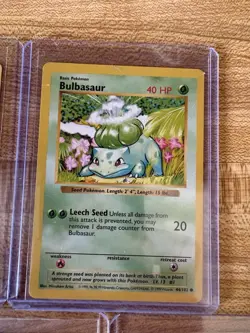Pokemon Base Set Shadowless Lot Red Cheek Pikachu Squirtle Charmander Bulbasaur! - Image 5