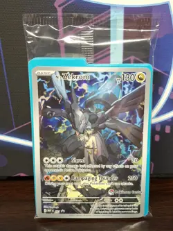 N's Zekrom 031 Pokemon Center Stamped Promo Sealed & N's Reshiram 167/159 JT - Image 2