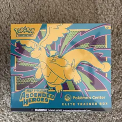 INHAND Two Mega Evolution Ascended Heroes Pokemon Center Exclusive ETB Sealed - Image 2