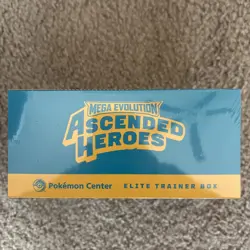 INHAND Two Mega Evolution Ascended Heroes Pokemon Center Exclusive ETB Sealed - Image 4
