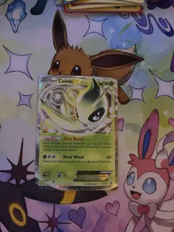 Pokemon TCG Celebi EX Boundaries Crossed 9/149 Holo Ultra Rare 110HP Ability - Image 1