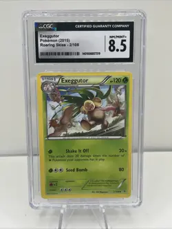 Pokemon Exeggutor #2 Roaring Skies CGC 8.5 - Image 1