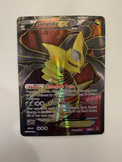 2015 Pokemon XY Ancient Origins Full Art Mega M Giratina EX 93/98 SHINY - Image 2