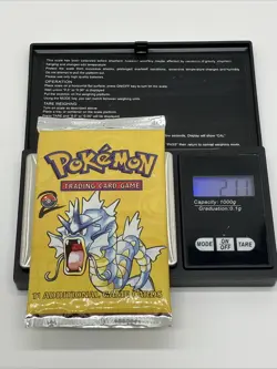 Pokemon TCG Gyarados Art Base Set 2 Booster Pack Heavy (Please Read) - Image 1