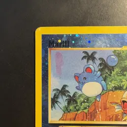 Pokemon Vintage Southern Islands Reverse Holo Marill 11/18 Rare WotC Promo Swirl - Image 2