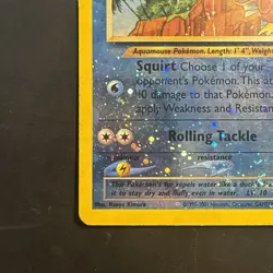 Pokemon Vintage Southern Islands Reverse Holo Marill 11/18 Rare WotC Promo Swirl - Image 5