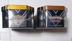 Pokemon TCG: V Powers Tin 2020 Pikachu/Eevee Tin Combo - Image 5