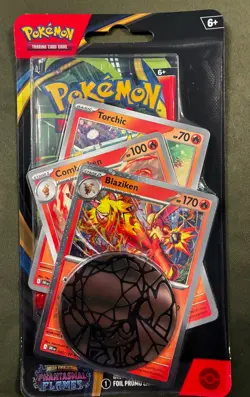Pokemon Mega Evolution Phantasmal Flames Premium Checklane Blister Blaziken NEW - Image 5