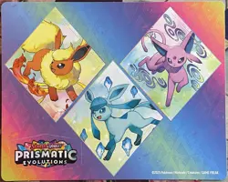 Flareon Glaceon Espeon Tech Sticker Sheet - Prismatic Evolutions Pokemon 2025 - Image 1