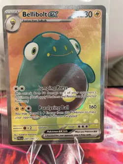 Pokemon TCG Bellibolt EX Scarlet & Violet Paldea Evolved - Image 1
