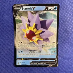 Holo Starmie V 030/189 Ultra Rare Astral Radiance Pokemon TCG - Image 1