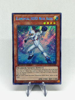Elemental HERO Neos Alius SGX4-ENA02 Secret Rare LP YuGiOh - Image 1