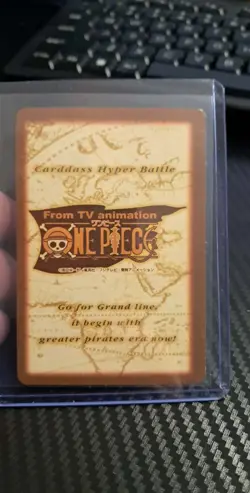BANDAI One Piece Hyper Battle C458 LUFFY CREW SCARCE EARLY CARD - Image 2