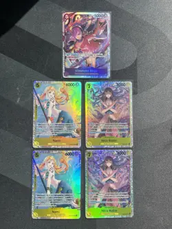 One Piece Nami EB03-53 SR Nico Robin EB03-55 SR Vinsmoke Reiju EB03-031 - Image 1