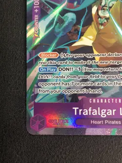 One Piece TCG - Trafalgar Law (ST10-010) (Alternate Art) (PRB-01) The Best NM/M - Image 4