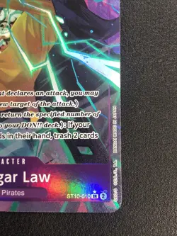 One Piece TCG - Trafalgar Law (ST10-010) (Alternate Art) (PRB-01) The Best NM/M - Image 5