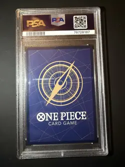 One Piece CCG 2023 Uta Op02-120 Alt Art PSA 10 - Image 2