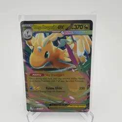 Pokemon Mega Dragonite EX 152/217 Full Art Holo EX Card English - Image 1