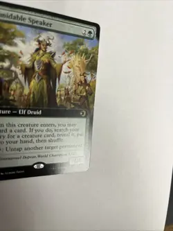 Formidable Speaker Extended Art Nonfoil Card #0366 MTG LP - Image 2