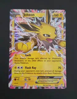 Jolteon EX 28/83 - XY Generations Holo - Pokemon Card TCG - Image 1