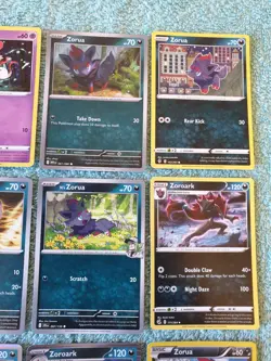 ZORUA & ZOROARK BUNDLE OF POKEMON CARDS - Image 3