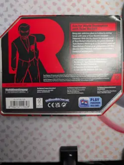 Pokemon TCG Destined Rivals Mewtwo Tin *** EMPTY *** NO CARDS - Image 2