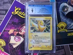 Pikachu 2003 Black Star Promos 012 Holo CGC 9 Graded Pokemon Card - Image 3