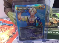 Tidus, Yuna's Guardian Borderless Commander Final Fantasy Foil 0205 MTG Card - Image 1