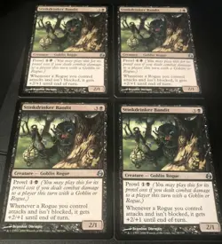 4 x Stinkdrinker Bandit / Stinksaufer-Bandit - MORNINGTIDE - englisch *Goblin* - Image 1