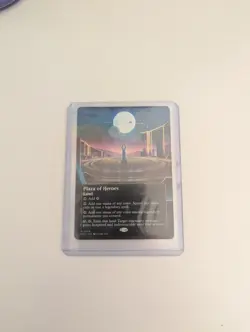 Magic MTG 0078 Plaza of Heroes Borderless Edge of Eternities Stellar Sights EOS - Image 1